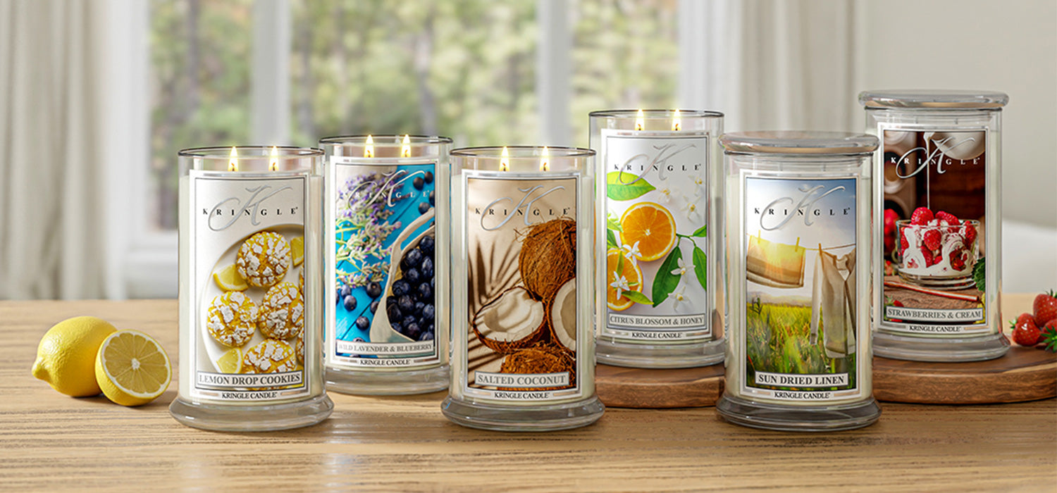 New Spring Candle Scents: From Lemon Zest to Blueberry Bliss