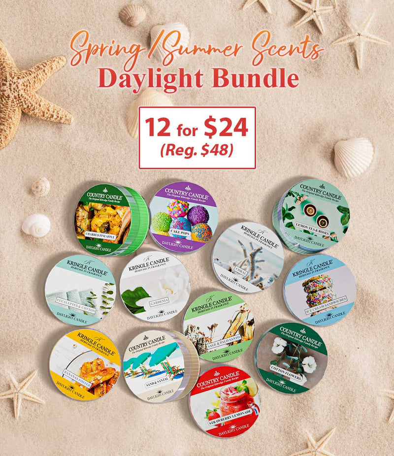 Spring and Summer Daylight Bundle 12 for $24