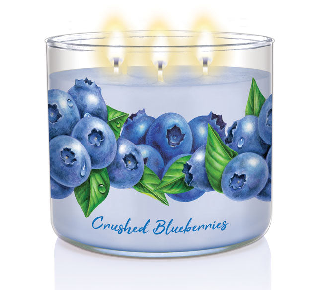 Crushed Blueberries | 3-wick Candle