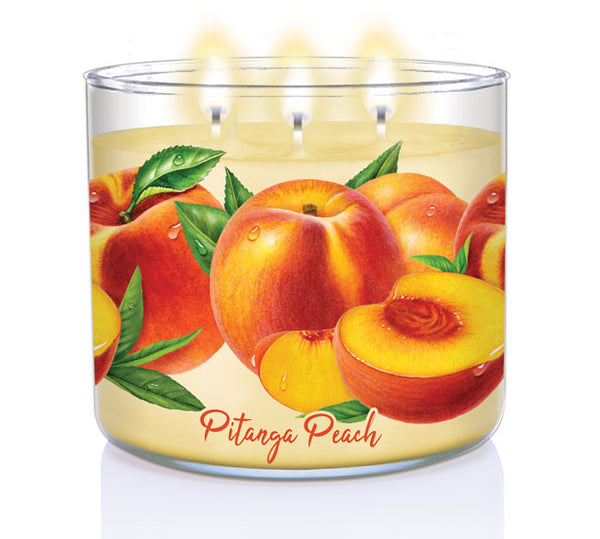 Pitanga Peach | 3-wick Candle