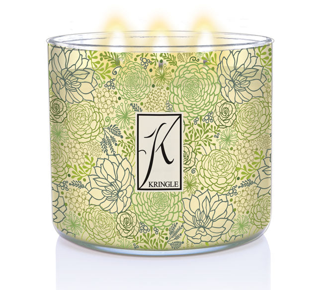 Succulents Scented 3-wick Candle - Kringle Candle