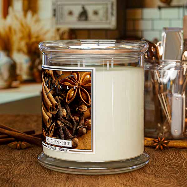 Kitchen Spice Scented 4-wick candle