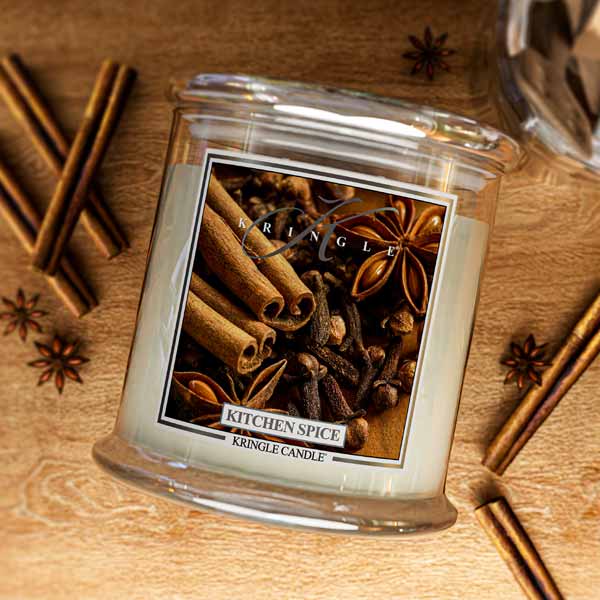 Kitchen Spice Scented 4-wick candle