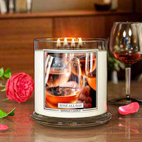Rosé All Day Scented 4-wick candle by Kringle Candle