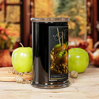 Ambered Apple & Walnut  | Large 2-wick