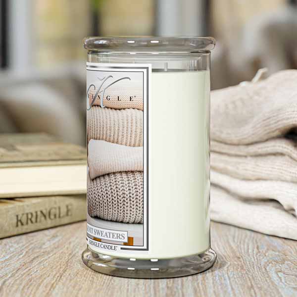 Knit Sweaters Large 2-Wick - Kringle Candle Company