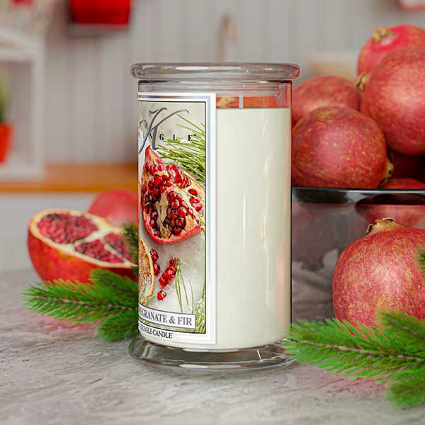 Pomegranate & Fir Large 2-Wick