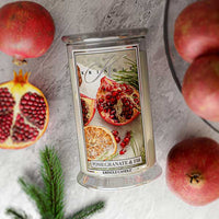 Pomegranate & Fir Large 2-Wick