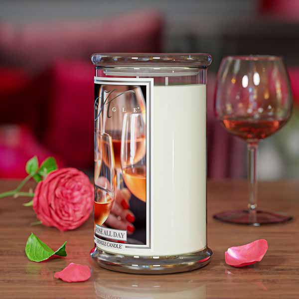 Rosé All Day Large 2-wick - Kringle Candle Company