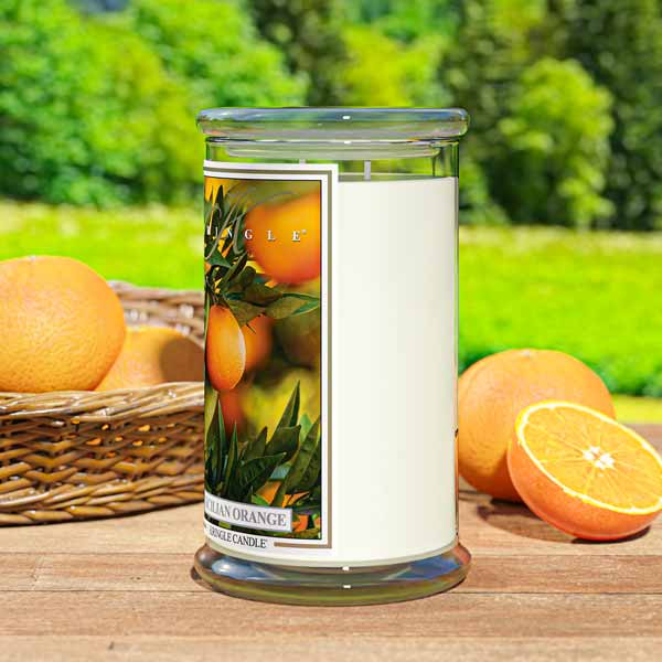 Sicilian Orange Large 2-wick - Kringle Candle Company