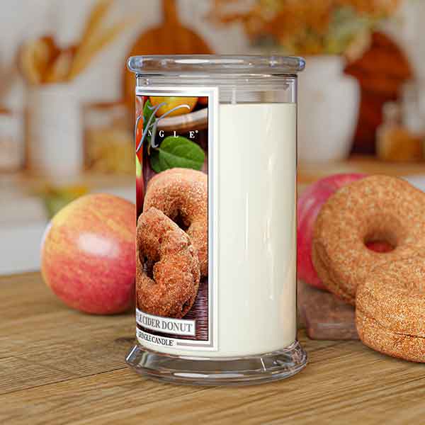Apple Cider Donut  Large 2-wick - Kringle Candle Company