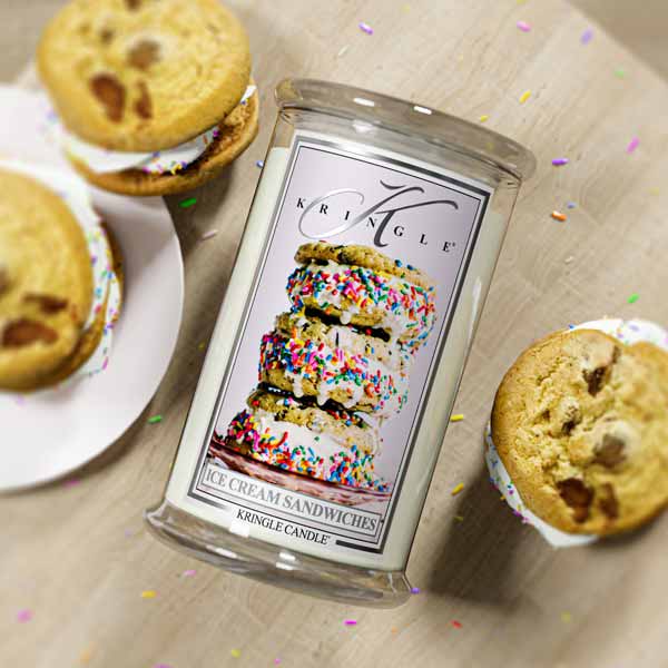 Ice Cream Sandwiches  Large 2-wick - Kringle Candle Company