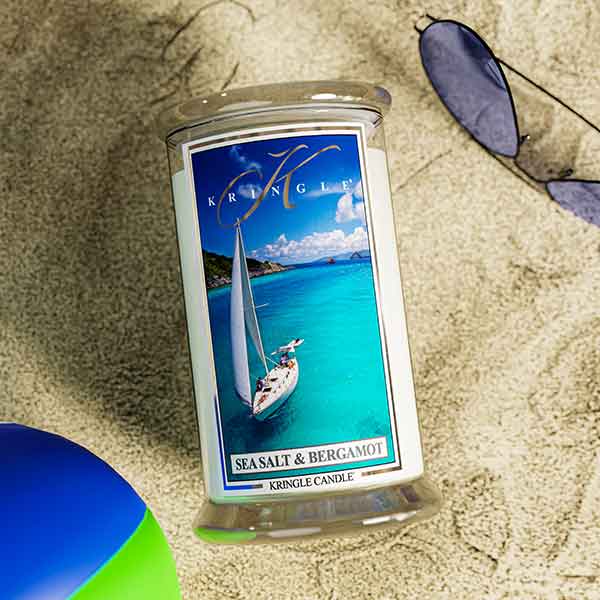Sea Salt & Bergamot Large 2-Wick