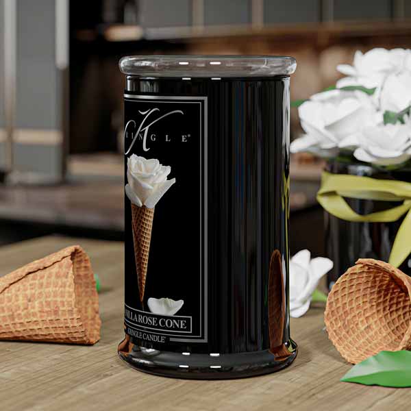 Vanilla Rose Cone Large 2-wick - Kringle Candle Company