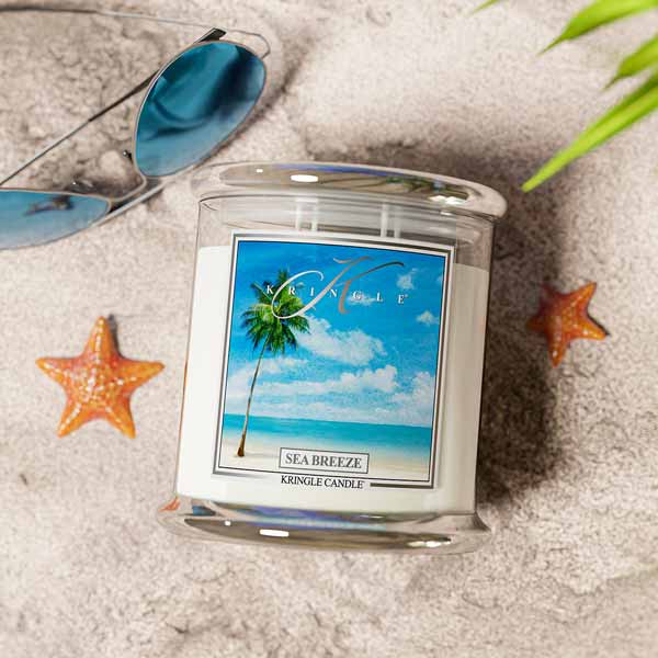 Sea Breeze Scented 4-wick Candle