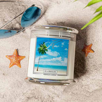 Sea Breeze Scented 4-wick Candle