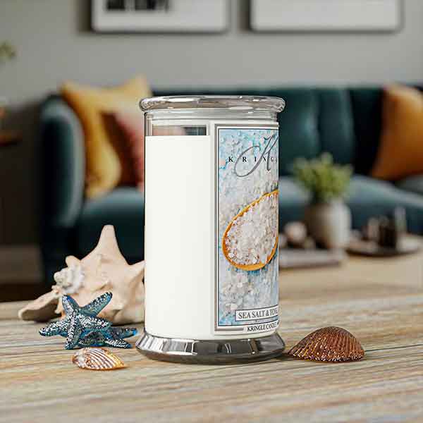 Sea Salt & Tonka Large 2-wick - Kringle Candle Company
