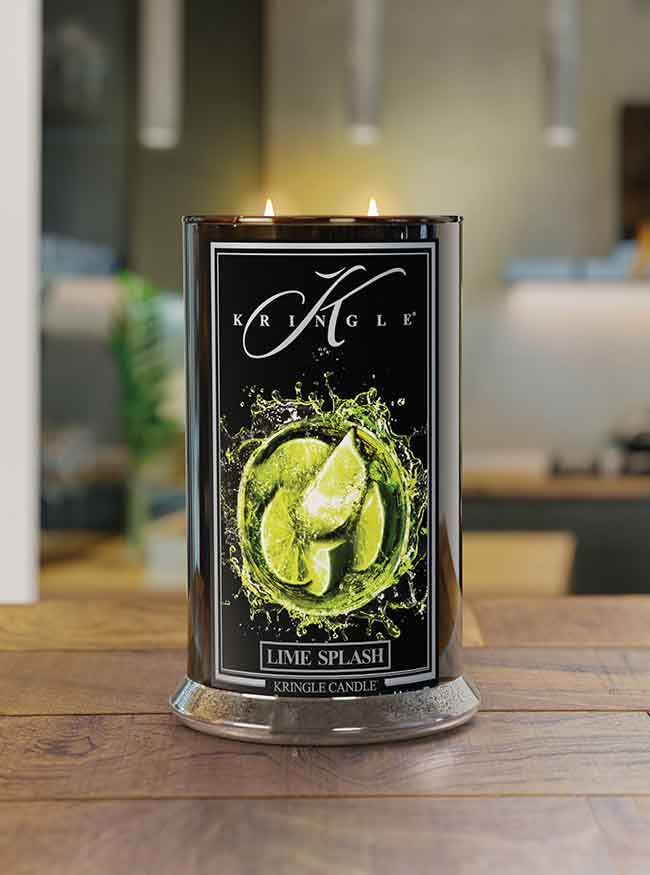 Lime Splash Large 2-wick