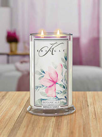 Botanicals  Scented Large 2-wick lit Candle - Kringle Candle Company