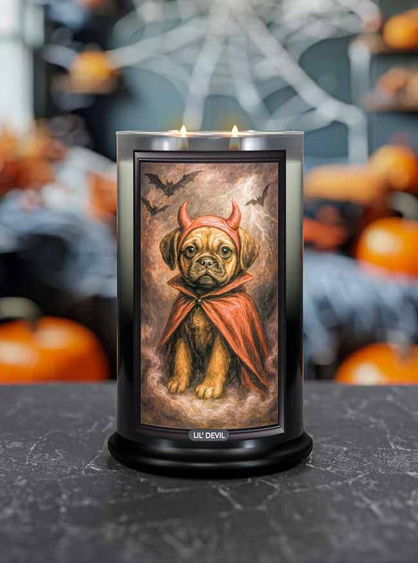 Lil' Devil Puppy Large 2-wick