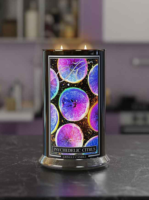Psychedelic Citrus Large 2-wick