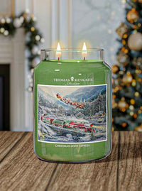 Christmas Light Express Scented large 2-wick Candle