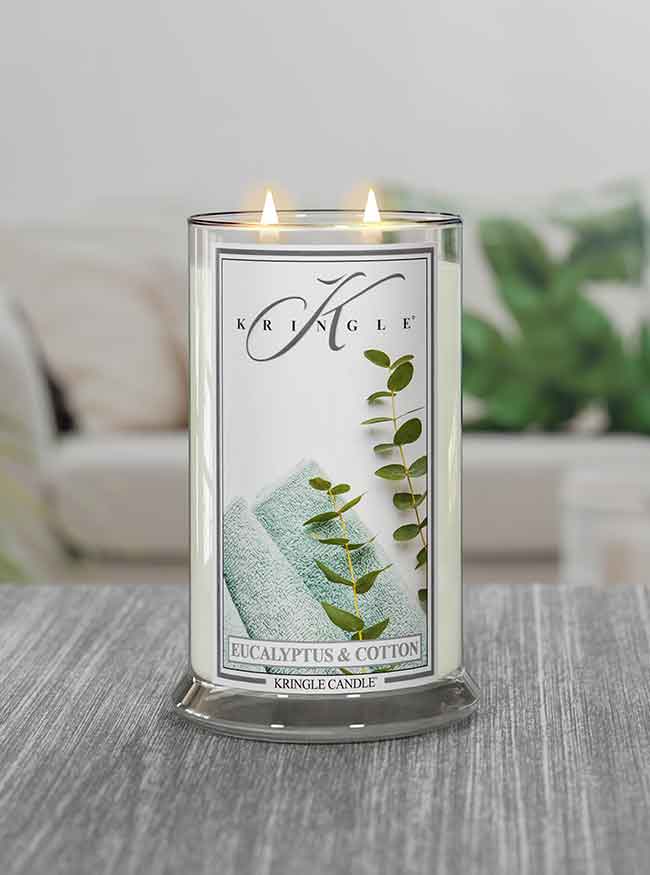 Eucalyptus & Cotton Large 2-Wick | BOGO Mother's Day Sale