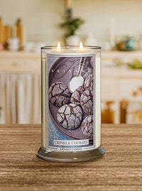 Crinkle Cookies Large 2-wick