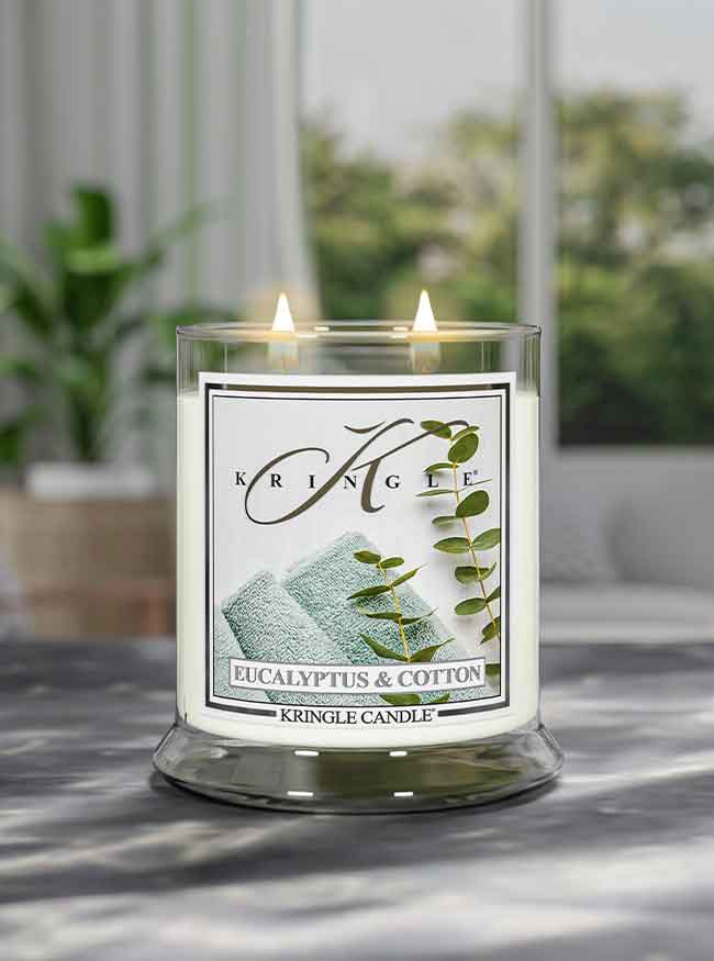 Eucalyptus & Cotton Medium 2-Wick