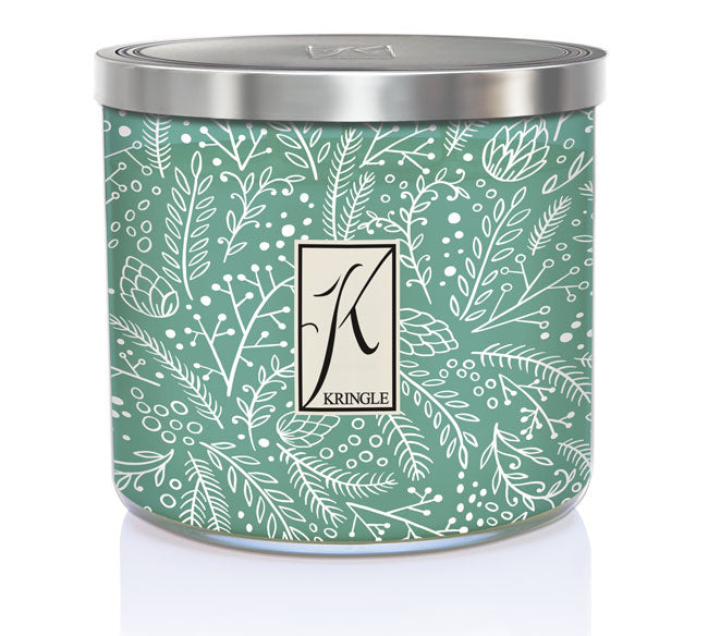 Winter Cypress Scented 3-wick Candle - Kringle Candle