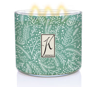 Winter Cypress Scented lit 3-wick Candle - Kringle Candle