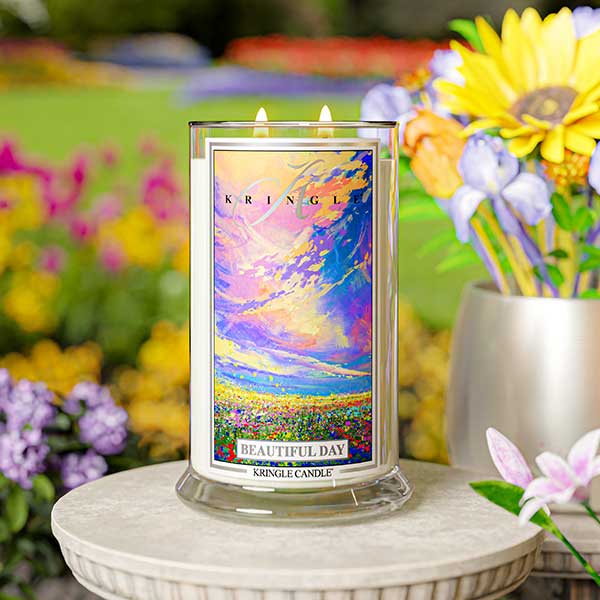 Beautiful Day Floral Scented Large Kringle Candle