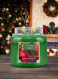 Christmas is Here Medium 2-wick