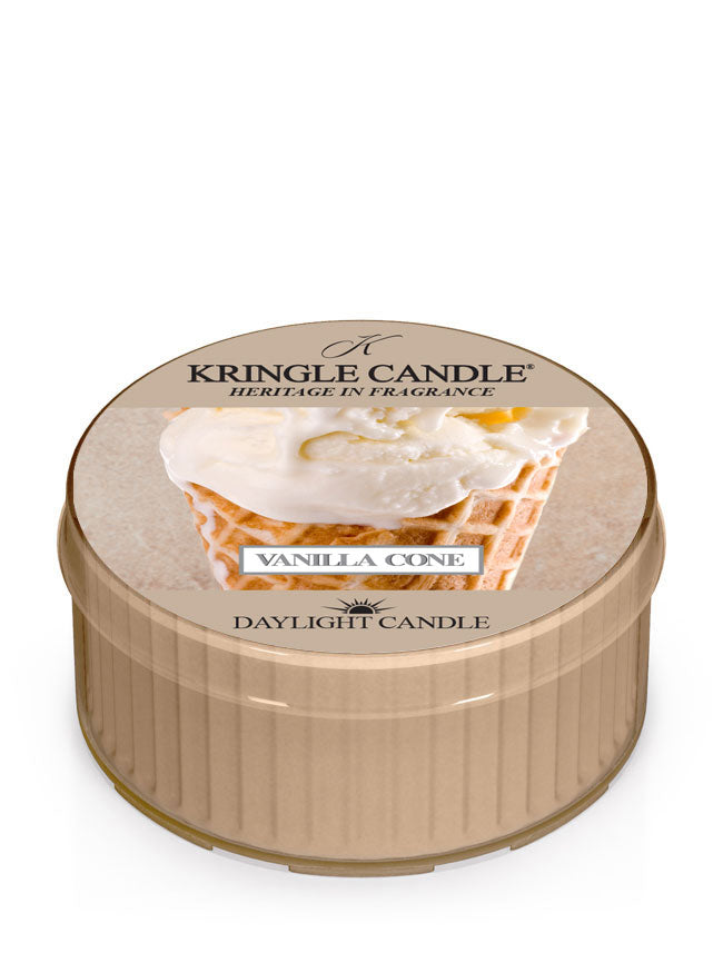 Vanilla Cone DayLight Candle - Kringle Candle Store