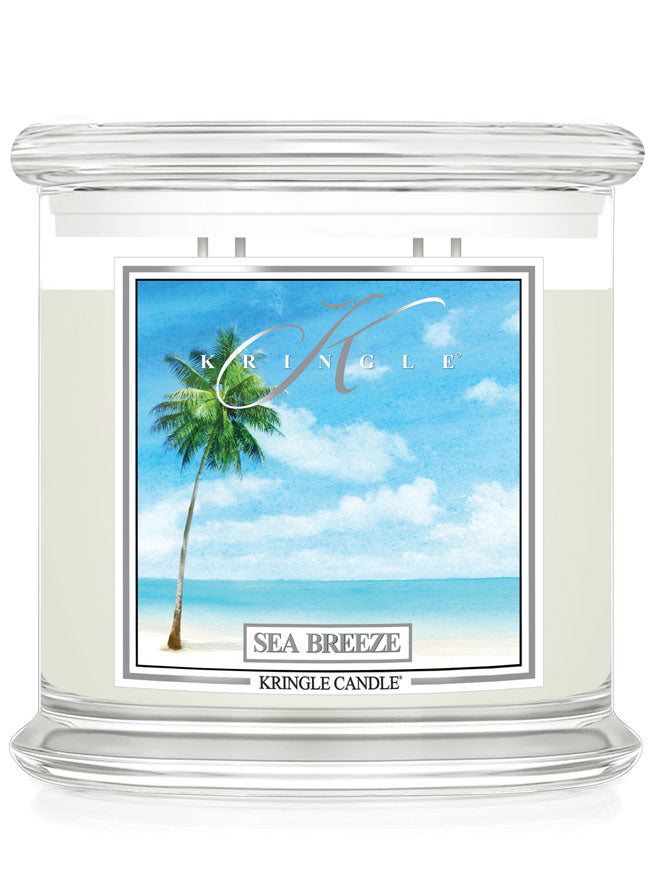 Sea Breeze Scented 4-wick Candle