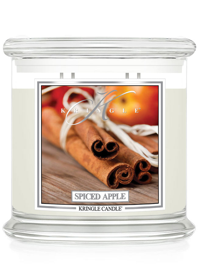 Spiced Apple Scented 4-wick Candle - Kringle Candle Store