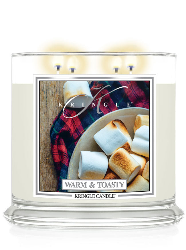 Warm & Toasty Scented 4-wick Candle - Kringle Candle Store