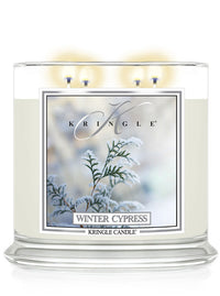 Winter Cypress Scented Extra Large 4-wick Candle - Kringle Candle Store