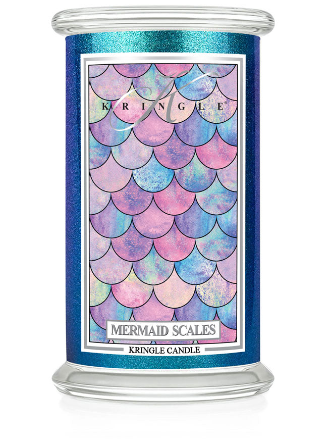 Mermaid Scales | Large 2-Wick Jar (22oz) | Kringle Candle