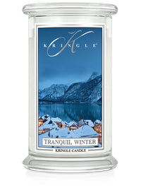 Tranquil Winter Scented Large 2-wick Candle