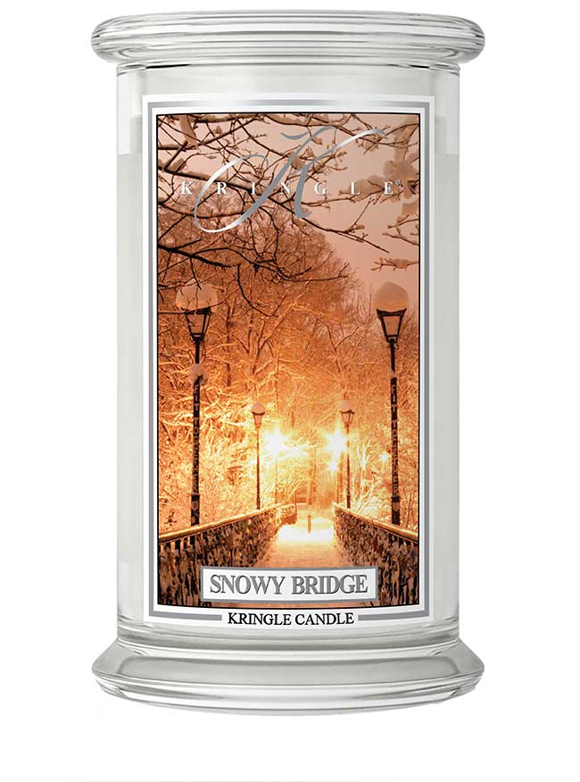 Snowy Bridge Large 2-wick - Kringle Candle Company