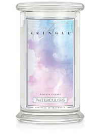 Watercolors Large 2-wick candle - Kringle Candle Store
