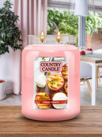 Sweet Peach Large 2-wick - Kringle Candle Company