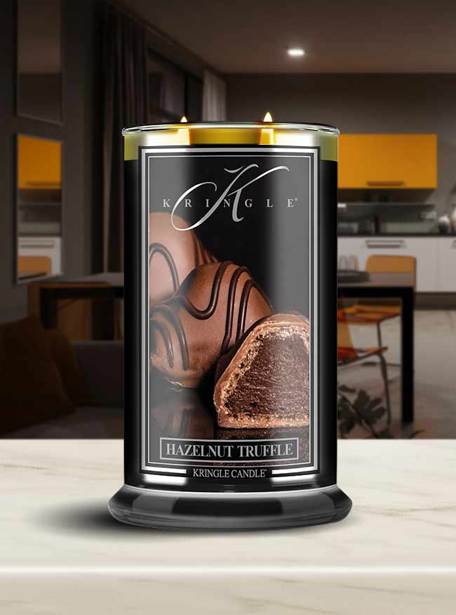Hazelnut Truffle Large 2-wick - Kringle Candle Company