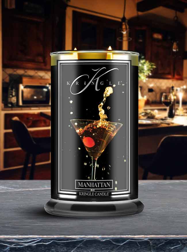 Manhattan Large 2-wick - Kringle Candle Company