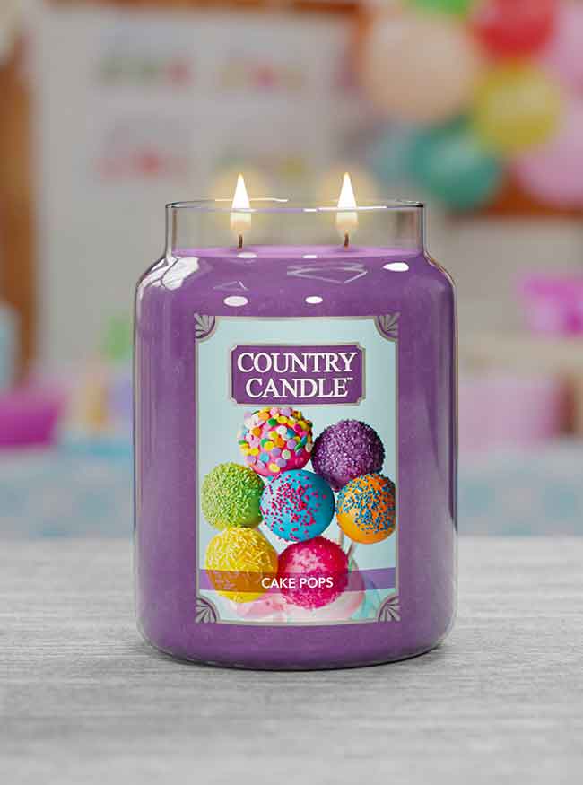 Cake Pops Large Jar Candle - Kringle Candle Company