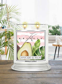 Avocado & Palm Medium 2-wick - Kringle Candle Company