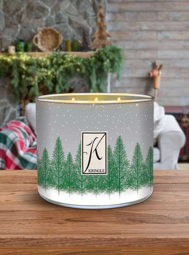 Winter Evergreen  | 3-wick Candle - Kringle Candle Company