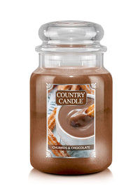 Churros & Chocolate Large 2-wick - Kringle Candle Company