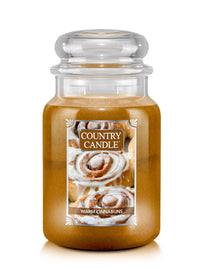 Warm Cinnabuns Large 2-wick - Kringle Candle Company